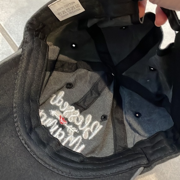 Blessed Mama black wash denim look cap NWOT adjustable - Picture 3 of 3